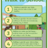A Walk to School poster, created by Twinkl