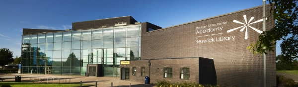 The East Manchester Academy entrance
