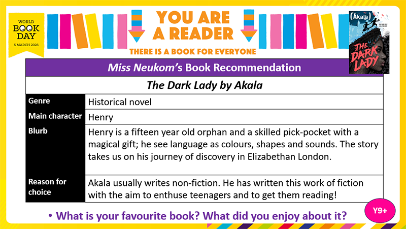 Book recommendations