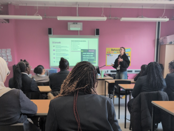 A workshop with Brook Charity in March 2026