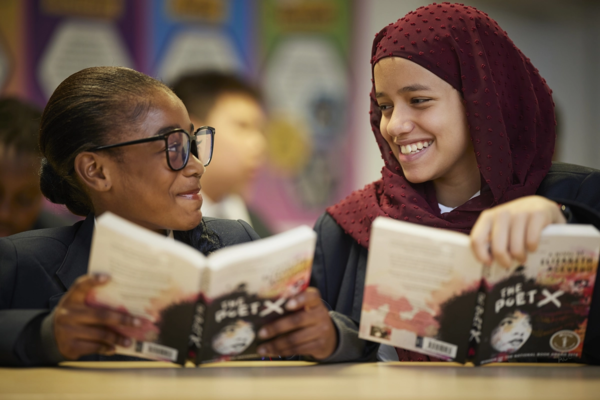 Students reading